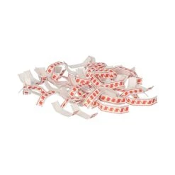 Alternative view of PAPSTAR 50000 Verschluss-Clips, Drahtverstärktes Papier 3,4 Cm X 0,8 Cm X 0,1 Cm Rot/weiss