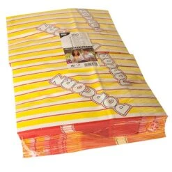 PAPSTAR 100 Popcorn Tüten, Pergament-Ersatz 4,5 L 24,5 Cm X 19 Cm X 9,5 Cm "Popcorn" Fettdicht -Schneider Shop 2c9a1343 ddc0 44c7 8f3c f7b3d79430a3