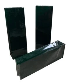 Alternative view of 10x Blockbodenbeutel Blau 100g - Größe 7 X 4 X 20,5 Cm - Bodenbeutel Beutel Teetüte Tüte Geschenktüte Für Tee Gewürze Gebäck Kaffeetüte (100g Blau)