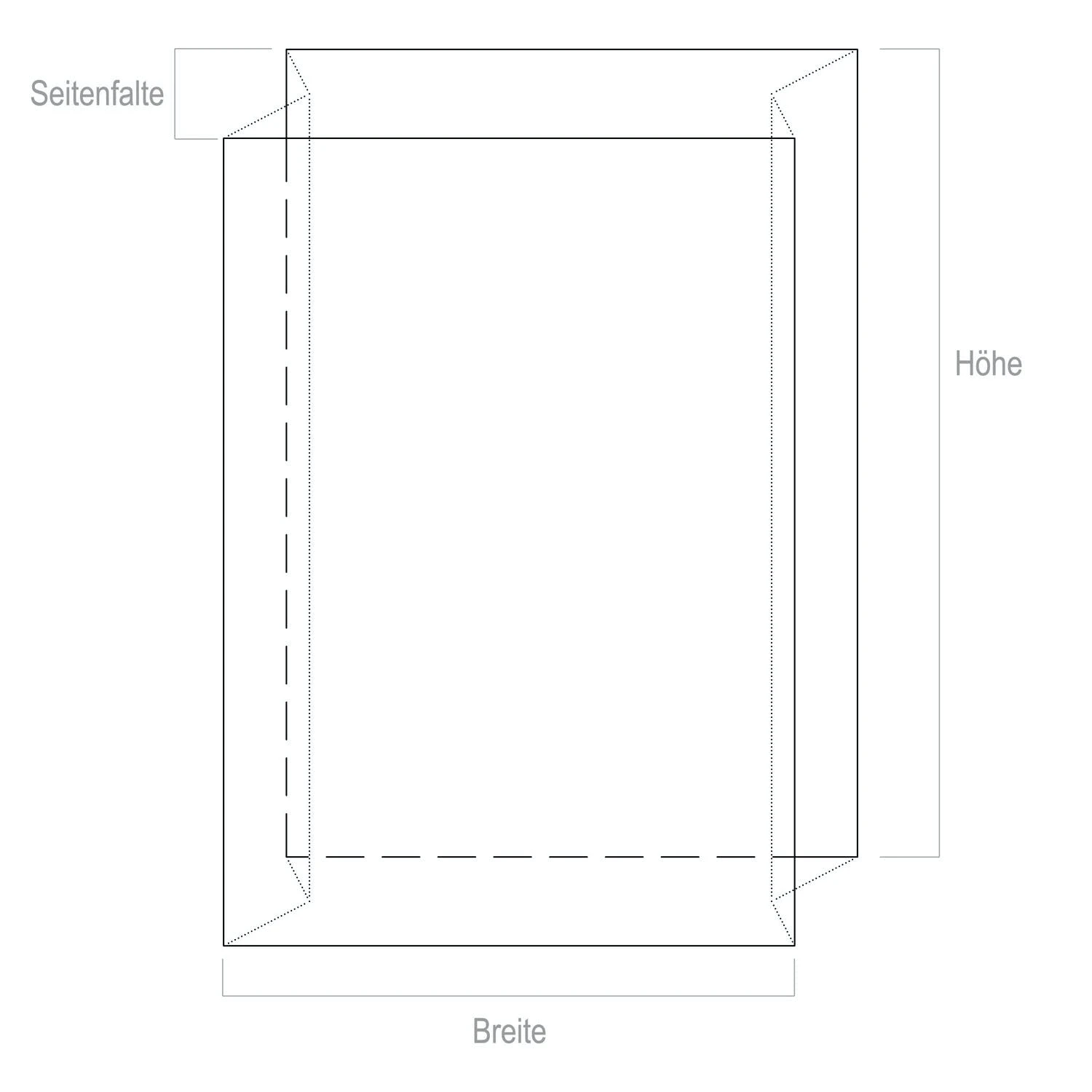 2x Seitenfaltensack 1250+850x1850 Mm LDPE Hoch Transparent 40my 4 2x Seitenfaltensack 1250+850x1850 Mm LDPE Hoch Transparent 40my – Bild 4