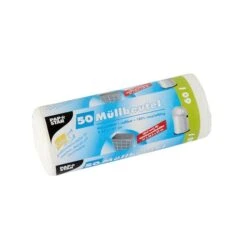 Papstar Müllbeutel, 60 L, 81 Cm X 63 Cm, WEISS, 50 Stück