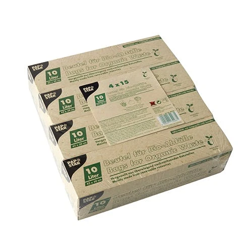 PAPSTAR 60 Kompostbeutel, Bio-Folie 15 L 44 Cm X 55 Cm Grün Mit Tragegriff 3 PAPSTAR 60 Kompostbeutel, Bio-Folie 15 L 44 Cm X 55 Cm Grün Mit Tragegriff – Bild 3