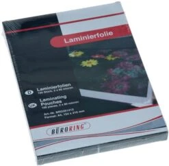 Büroring Laminierfolie, A5, 80 Mikron, 1 Packung = 100 Stück