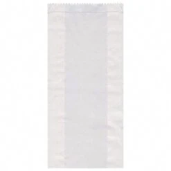 Alternative view of 1000x Papierfaltenbeutel Weiß 14+7 X 32 Cm Für Ca. 2kg Inhalt