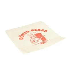 PAPSTAR 1000 Döner-Kebab-Tüten, Pergament-Ersatz 16 Cm X 16 Cm Weiss Fettdicht